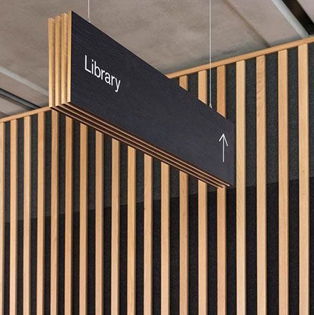  寫字樓標(biāo)識作品案例展示